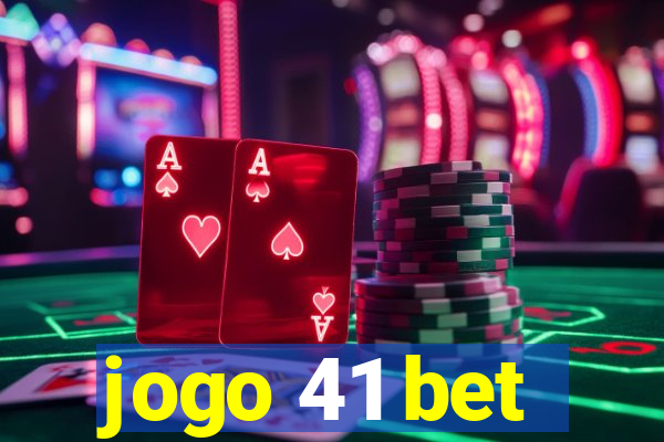 jogo 41 bet